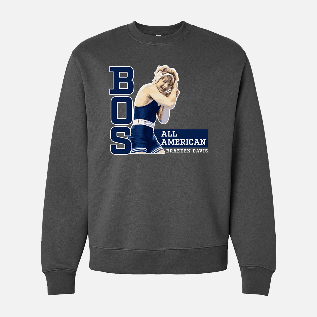 Braeden Davis Crewneck (Asphalt)