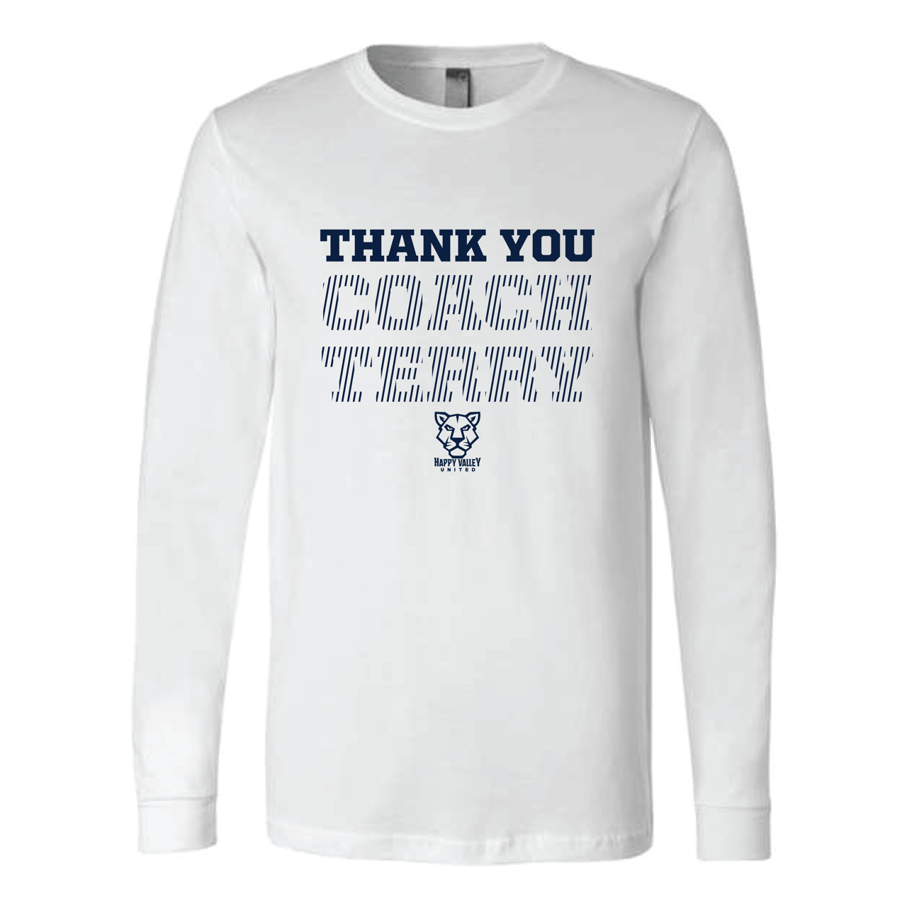 Thank You Coach Terry Longsleeve