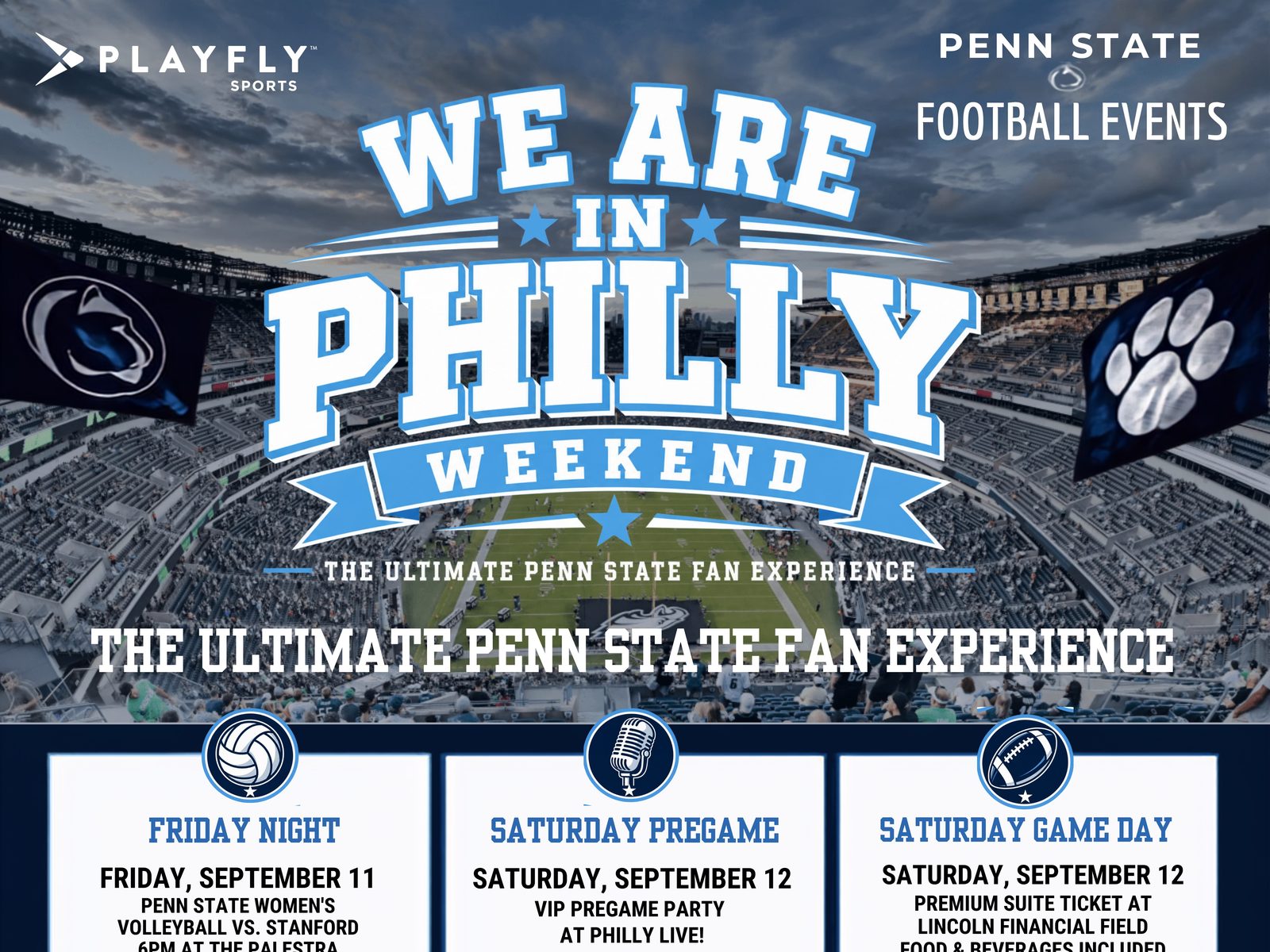 We Are in Philly at the Linc