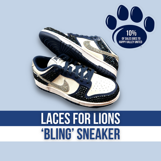 LACES FOR LIONS 'BLING' SNEAKER