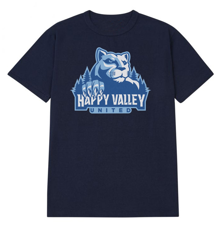 HAPPY VALLEY NAVY T-SHIRT