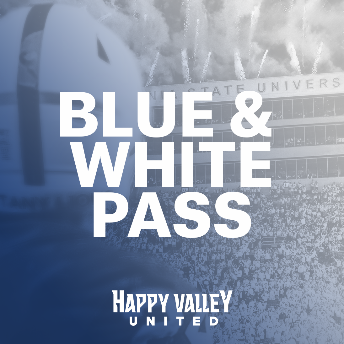BLUE & WHITE PASS (MONTHLY)