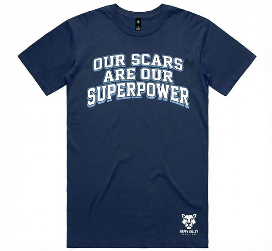 "Our Scars Are Our Superpower" Tee