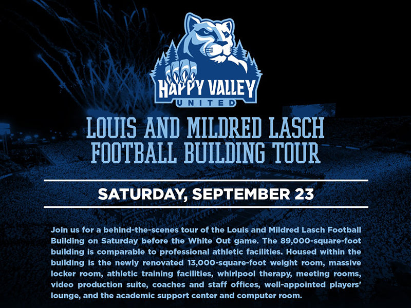 Louis and Mildred Lasch Football Building Tour