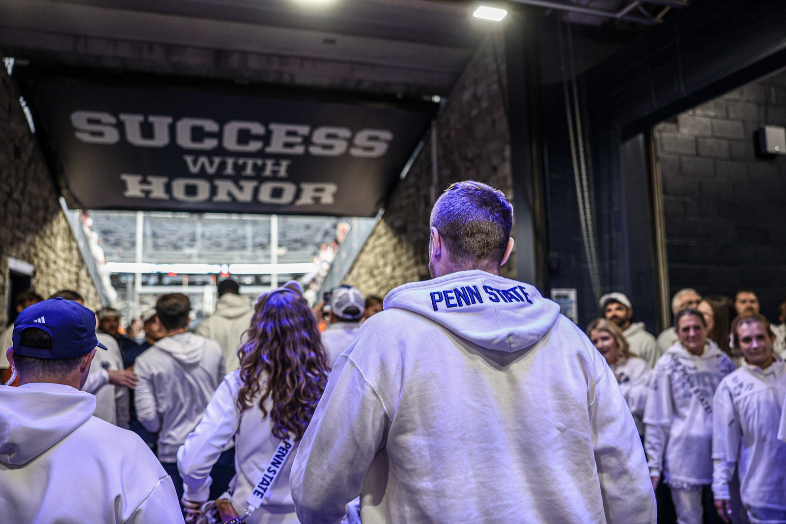 Walking the tunnel at the White Out