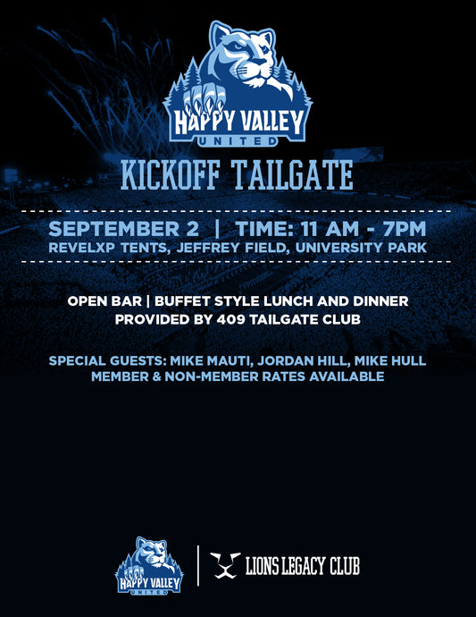 Happy Valley United Kickoff Tailgate - Guest