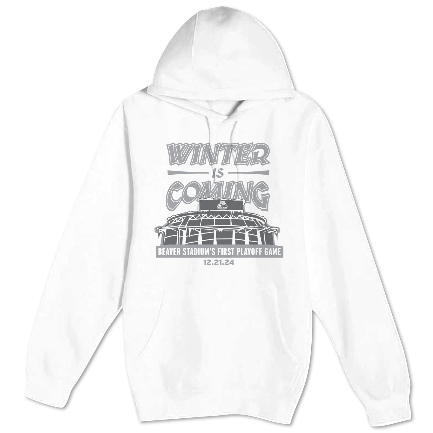 Winter Is Coming Hoodie (White)