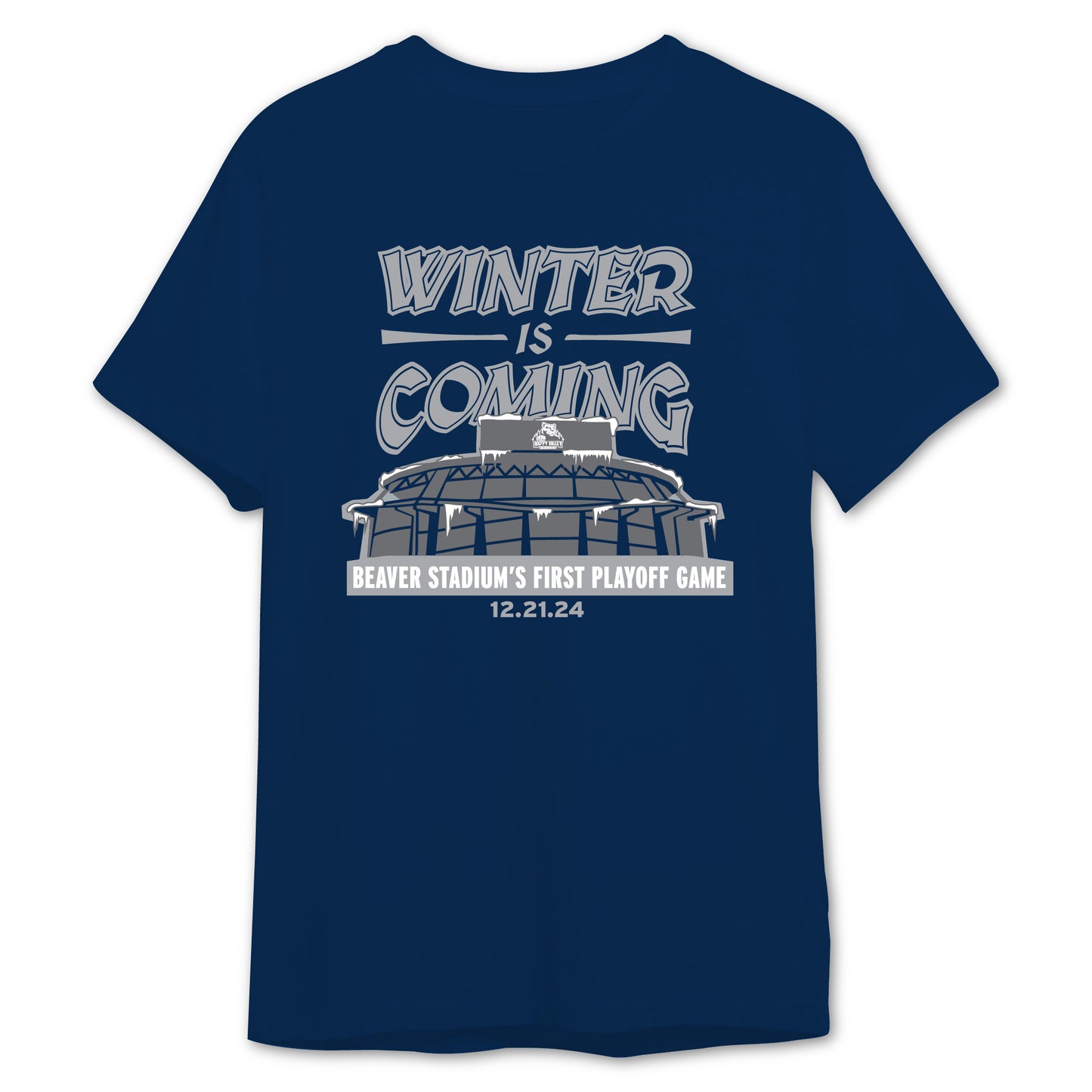 Winter Is Coming Tee (Navy)