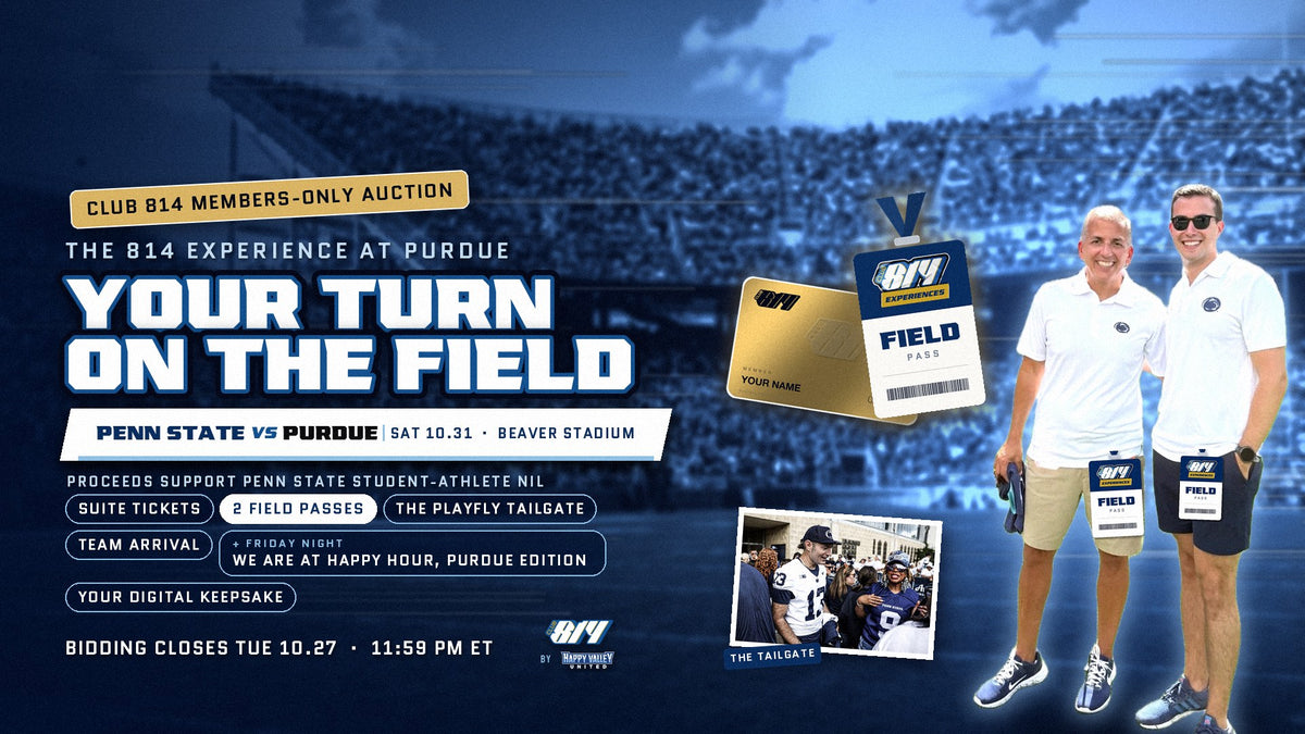 The 814 Experience at Purdue · Members-only auction