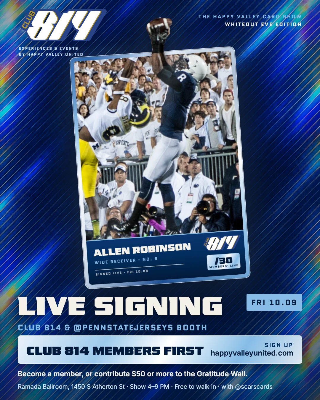 Happy Valley Card Show Signing