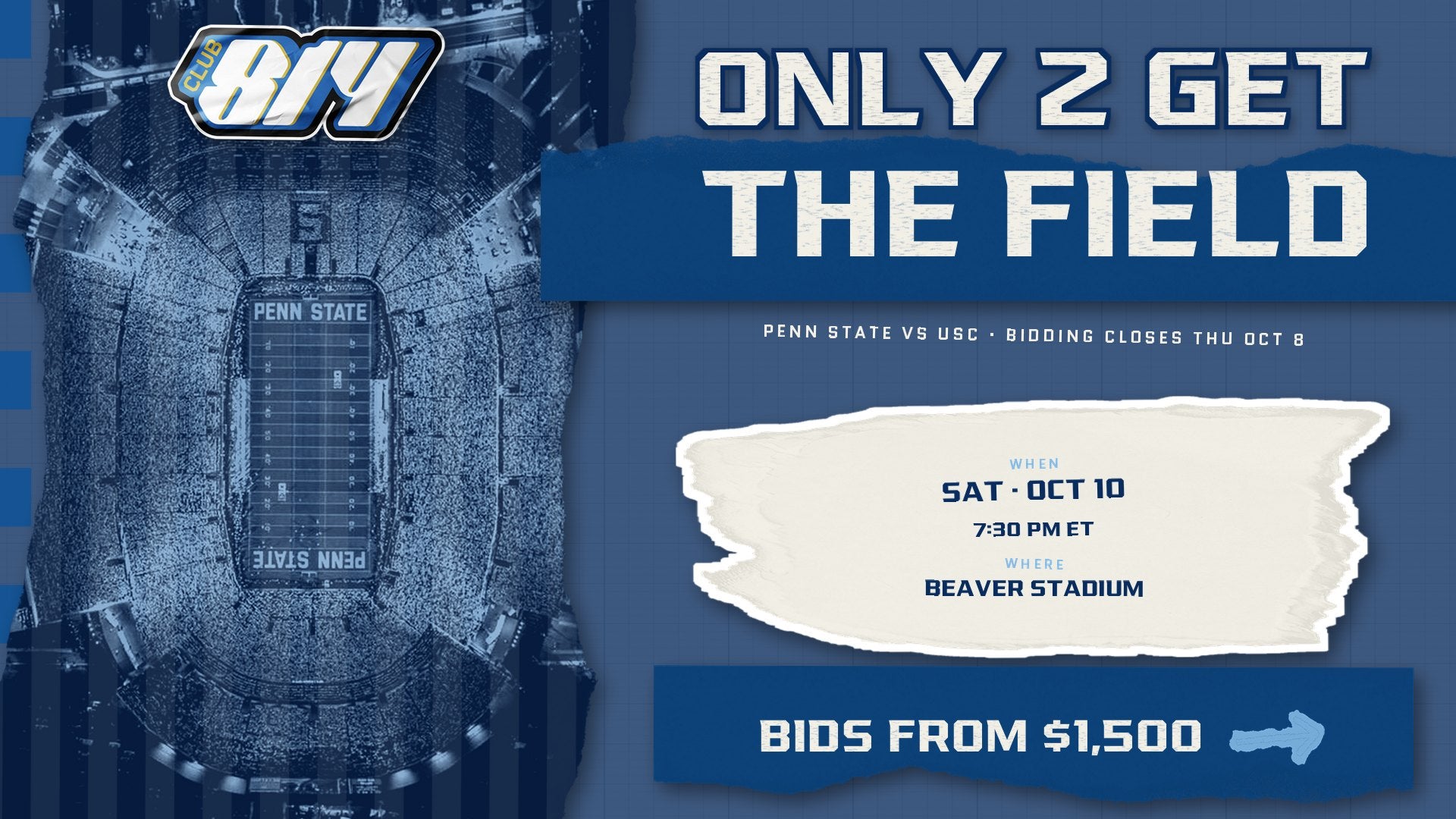 Club 814 VIP Gameday Experience